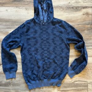 American Rag Blue Hooded Sweater